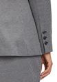 Longblazer 42 Leicht tailliert - Grau/schwarz