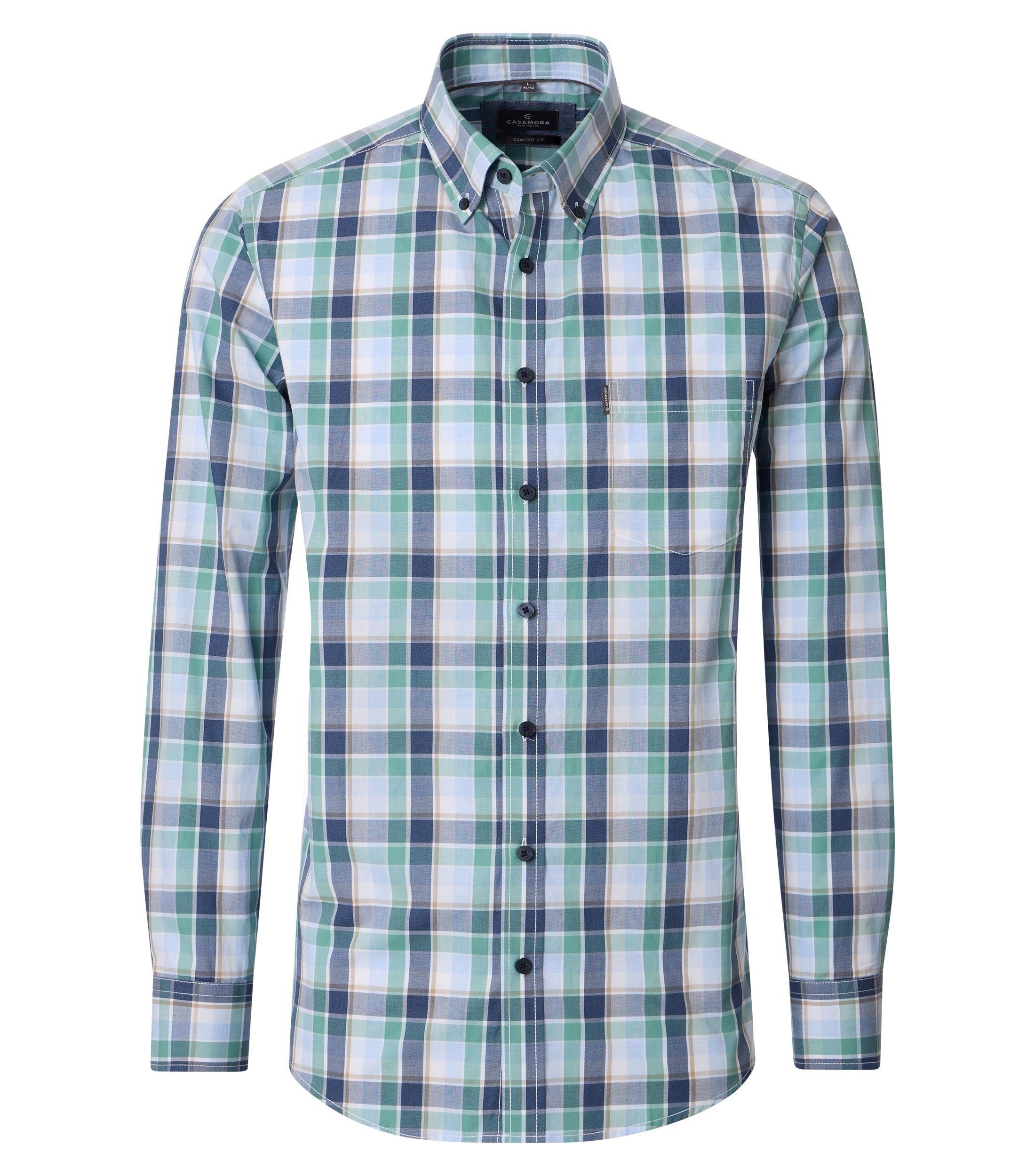 Freizeithemd XL Comfort Fit - Grün