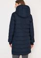 Mantel mit nahtloser Steppung L - Dark Navy Blue