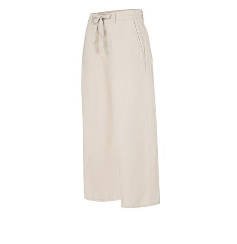 MAC JEANS - CULOTTE, Cotton linen tencel 34/OL - Weiß
