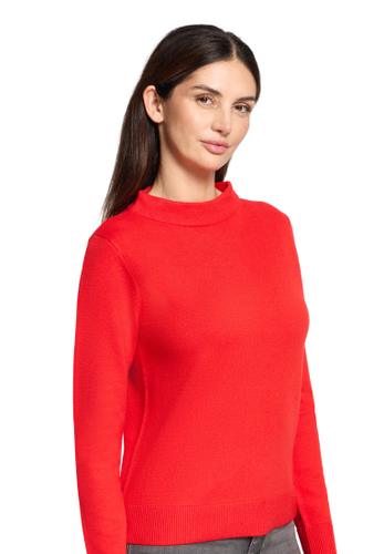 Strickpullover 40 Gerade - High Risk Red