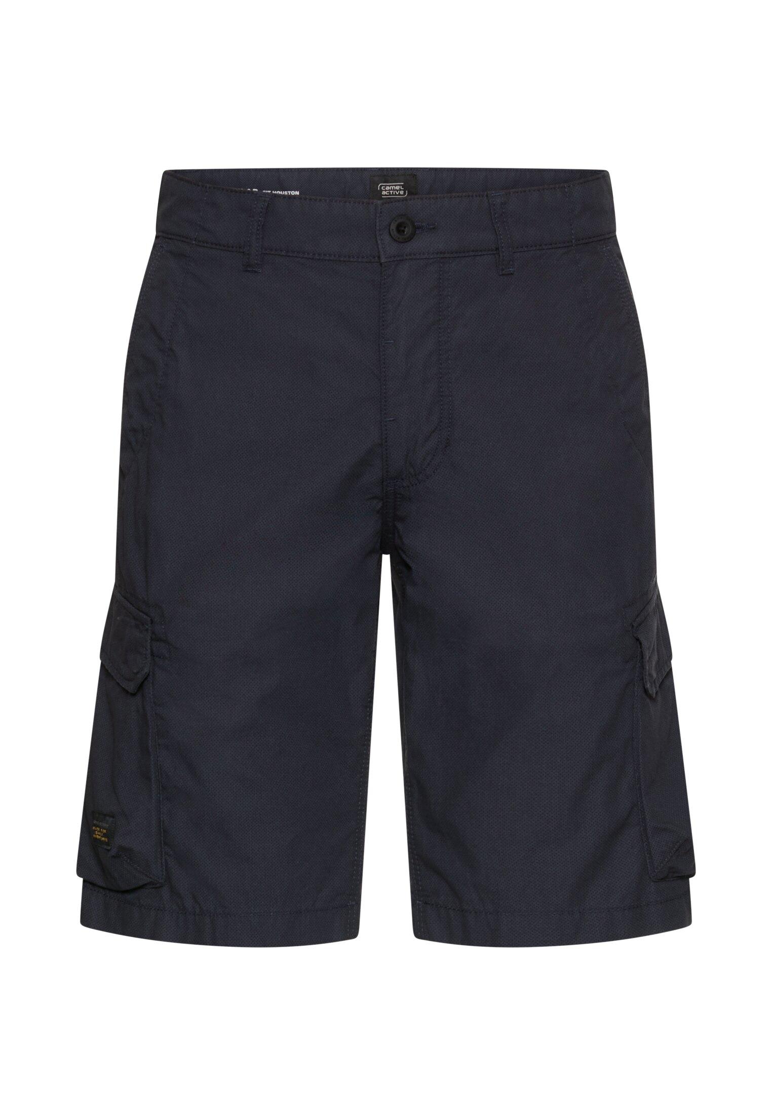 Cargoshorts aus reiner Baumwolle 32IN Regular Fit - Dark Navy, Minimal P
