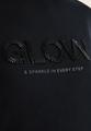 Shirt mit Wording L - Black