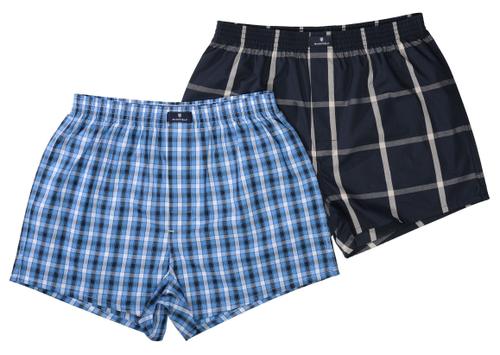 He.-Webshorts 2-Pack S - Navy/blue