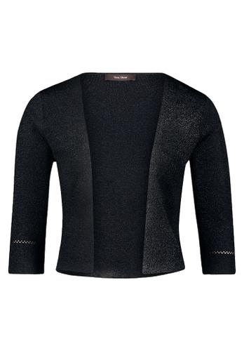 Strickbolero Blau S