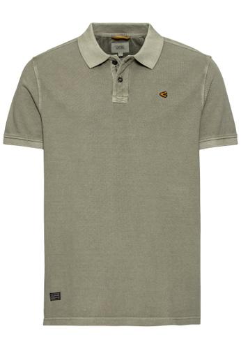 Piqué Poloshirt aus zertifiziertem Organic Cotton XXL Regular Fit - Khaki