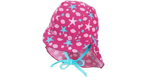 Schirmmuetze mit Nackenschutz - Badebekleidung - pink Gr. 43 Mädchen Kinder