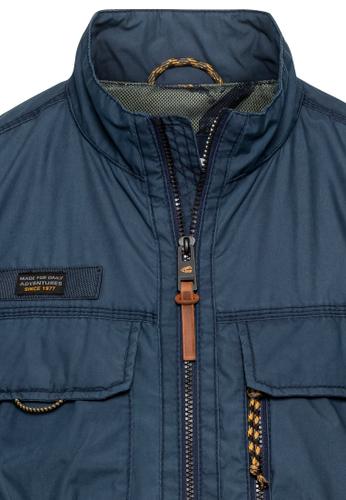 Multipocket Weste mit Stehkragen 54 Regular Fit - Night Blue