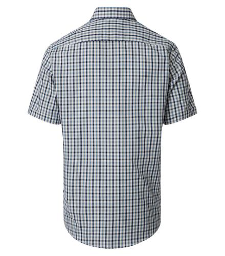 Freizeithemd Kurzarm XXL Comfort Fit - Blau