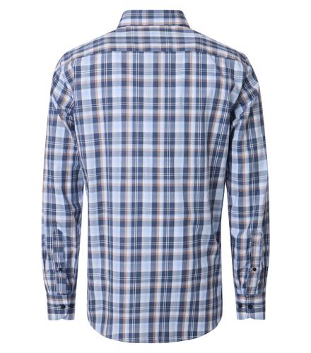 Freizeithemd 3XL Comfort Fit - Blau