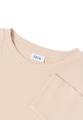 Shirt mit Rippstruktur L - Oat Milk Beige
