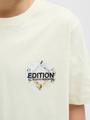JCODYNAMIC DUST TEE SS CREW NECK JNR 176 Locker geschnitten - Sweet Corn