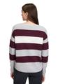 Strickpullover 42 Gerade - Grey/dark Red