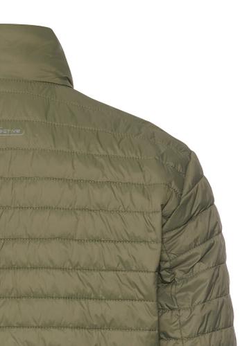 Steppblouson mit Stehkragen Grün 50