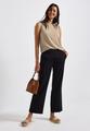 Top mit Chiffondetails 42 - Coastal Beige