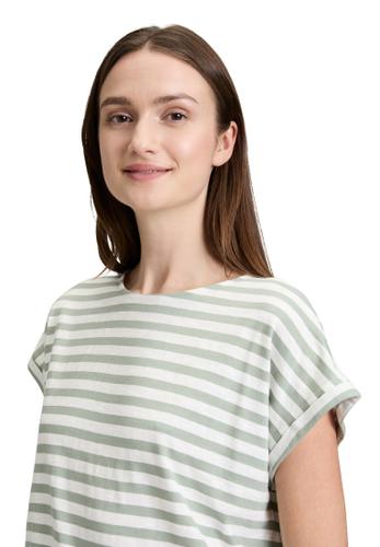 Ringelshirt S Lässig - Cream/Green
