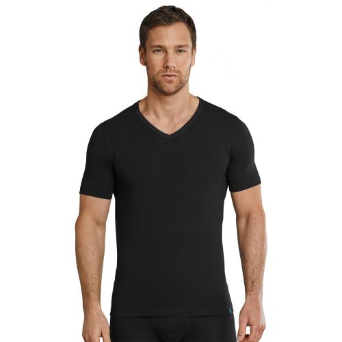 Shirt 1/2 Arm 7 - Schwarz
