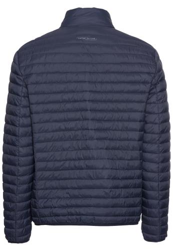 Quilted jacket made from recycled polyamide
