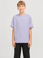 JJESTAR JJ TEE SS NOOS JNR 152 Locker geschnitten - Languid Lavender