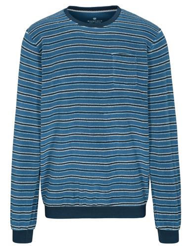 He.-Pyjama Frottee 48 - Steel Stripe