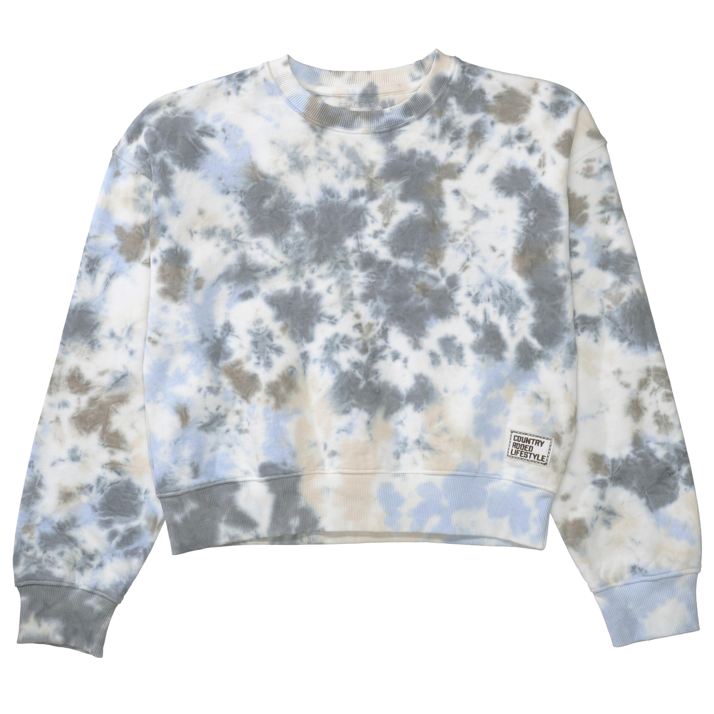 Md.-Sweatshirt 140 - Sky Blue Batik