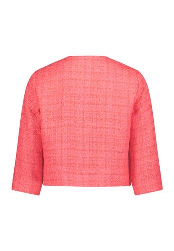 Blazer-Jacke 36 Gerade - Hot Coral