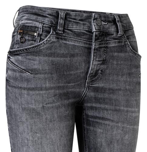 MAC JEANS - RICH SLIM chic, Light authentic denim 38/28 - Grau