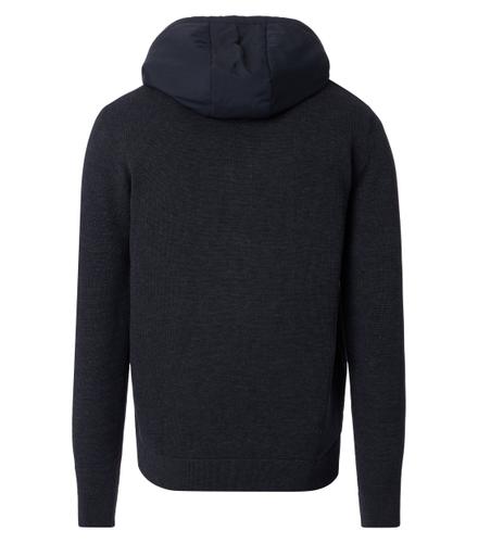 Strickjacke L Basic Knitwear - Blau