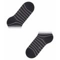FALKE Stripe Shimmer Damen 35-38 - Dark Navy