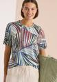 T-Shirt im Ausbrenner-Look mit Print