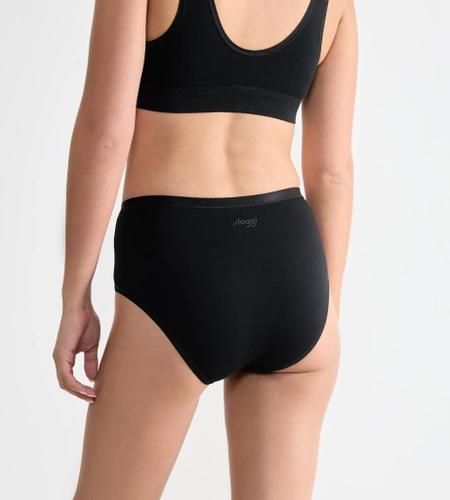 sloggi GO Daily Cotton Midi 3P Schwarz M