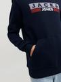 JJECORP LOGO SWEAT HOOD PLAY4 NOOS JNR 176 Normal geschnitten - Navy Blazer