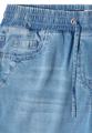 High Waist Wide Leg Jeans im Loose Fit XXL/30 - Light Blue Used Wash