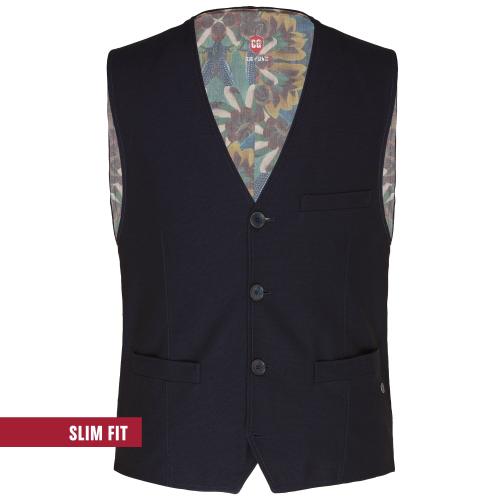 Weste/Waistcoat CG Mosley 48 slim fit - Blau Dunkel