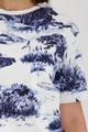 T-Shirt mit Landschaftsdruck