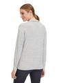Poloshirt L Gerade - Light Silver Melange