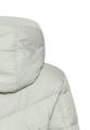 Wattierte Jacke mit abnehmbarer Kapuze 46 Slim Fit - Light Sage