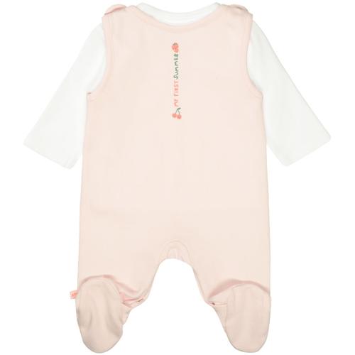 Mädchen Strampler?+Shirt 56 - Soft Rose