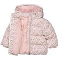 Steppjacke mit Kapuze 74 lässig geschnitten - Flower Aop