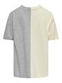 KOGLINDY OVERSIZE S/S UNI TOP BOX JRS 158/164 Locker geschnitten - Tofu