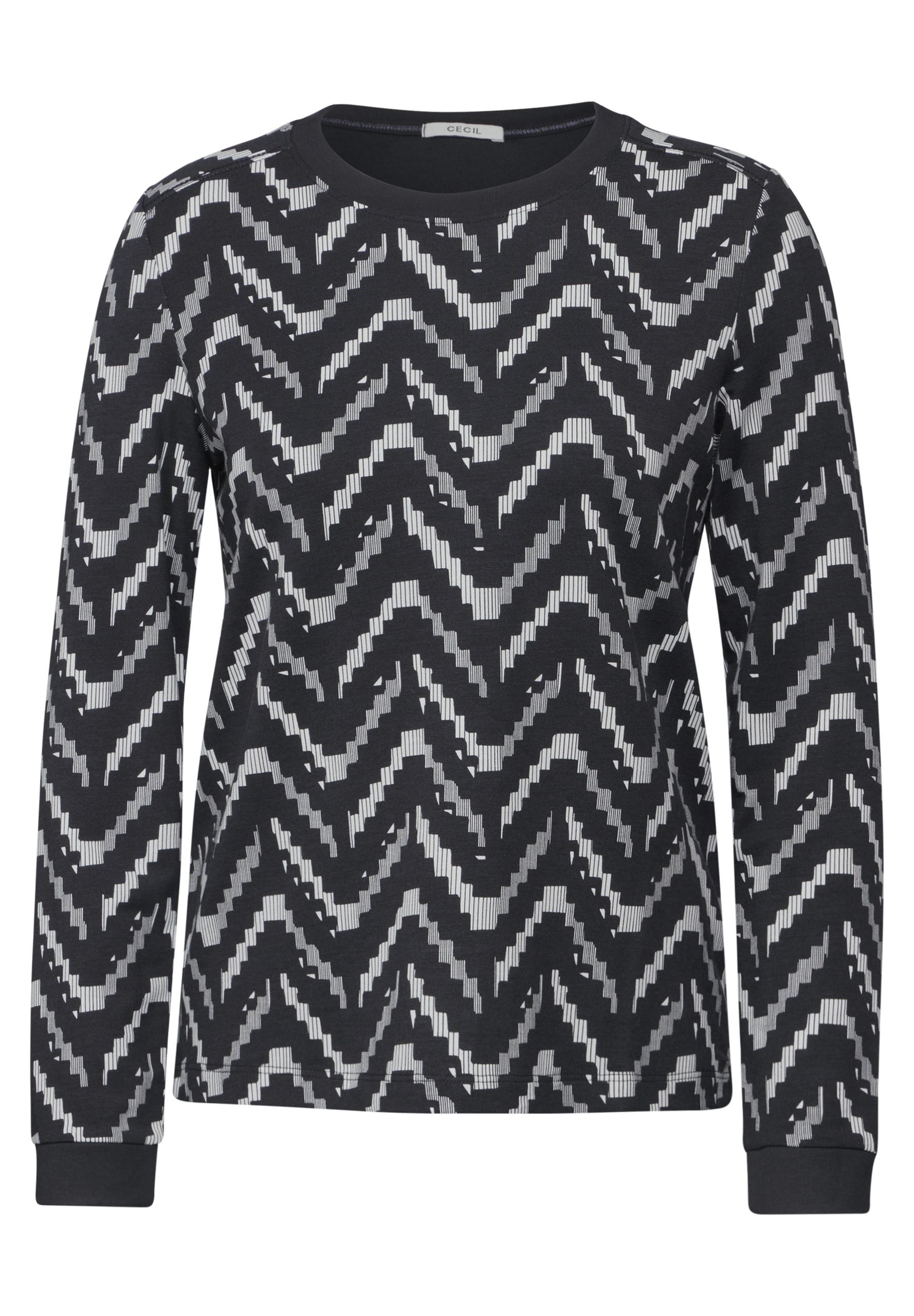 Bedrucktes Shirt S - Black