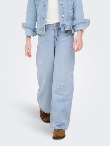 KOGMOTT WIDE LB DEST DNM AZG 140 Weiter Beinschnitt - Light Blue Denim