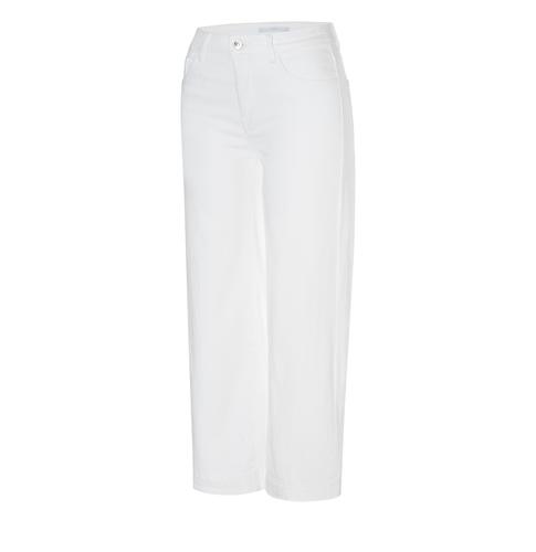 MAC JEANS - CULOTTE, Super light denim 40/OL - Weiß
