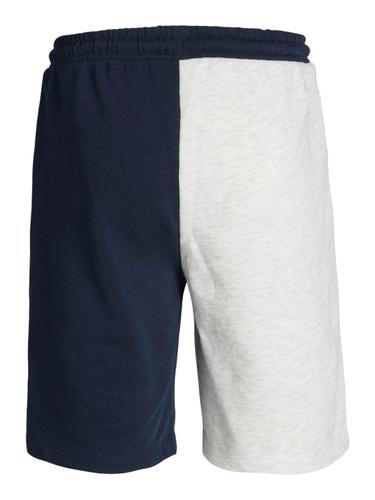 JPSTCOLE SWEAT SHORTS LOOSE JNR 152 Locker geschnitten - White Melange