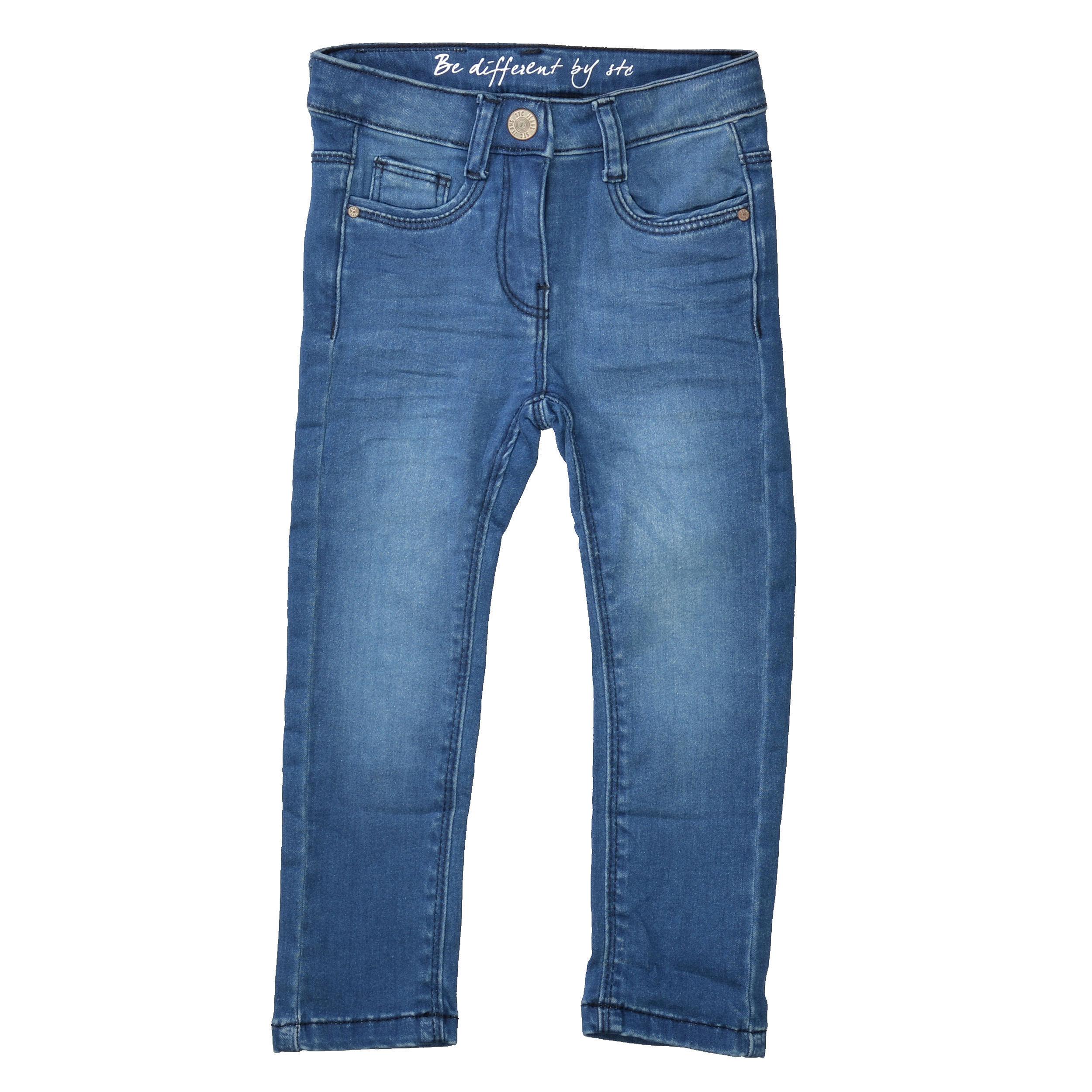 Mädchen Skinny Jeans Slim Fit 92 slim fit - Mid Blue Denim