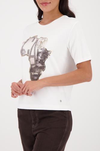 T-Shirt mit Afrika-Aufdruck 44 - Off-white