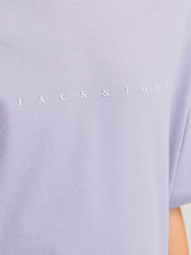 JJESTAR JJ TEE SS NOOS JNR 152 Locker geschnitten - Languid Lavender
