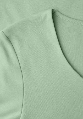 Basic Shirt mit blickdichter Front 40 - Pale Mint Green