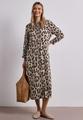 Midi-Kleid mit durchgehender Knopfleiste 34 - Timeless Beige