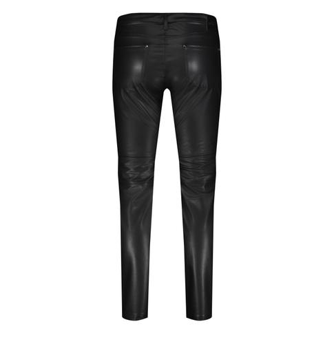 MAC JEANS - SLIM vegan, Light vegan leather 42/30 - Schwarz